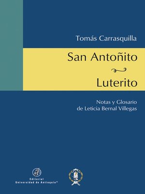 cover image of San Antoñito / Luterito